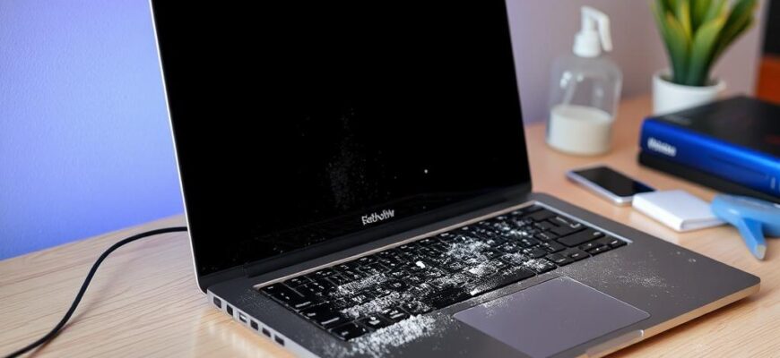 Чистка ноутбука от пыли своими руками